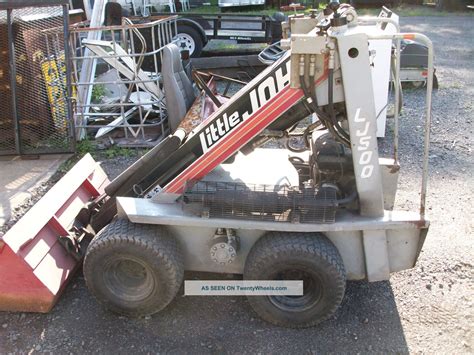 little john mini skid steer|LITTLE JOHN Skid Steers Auction Results .